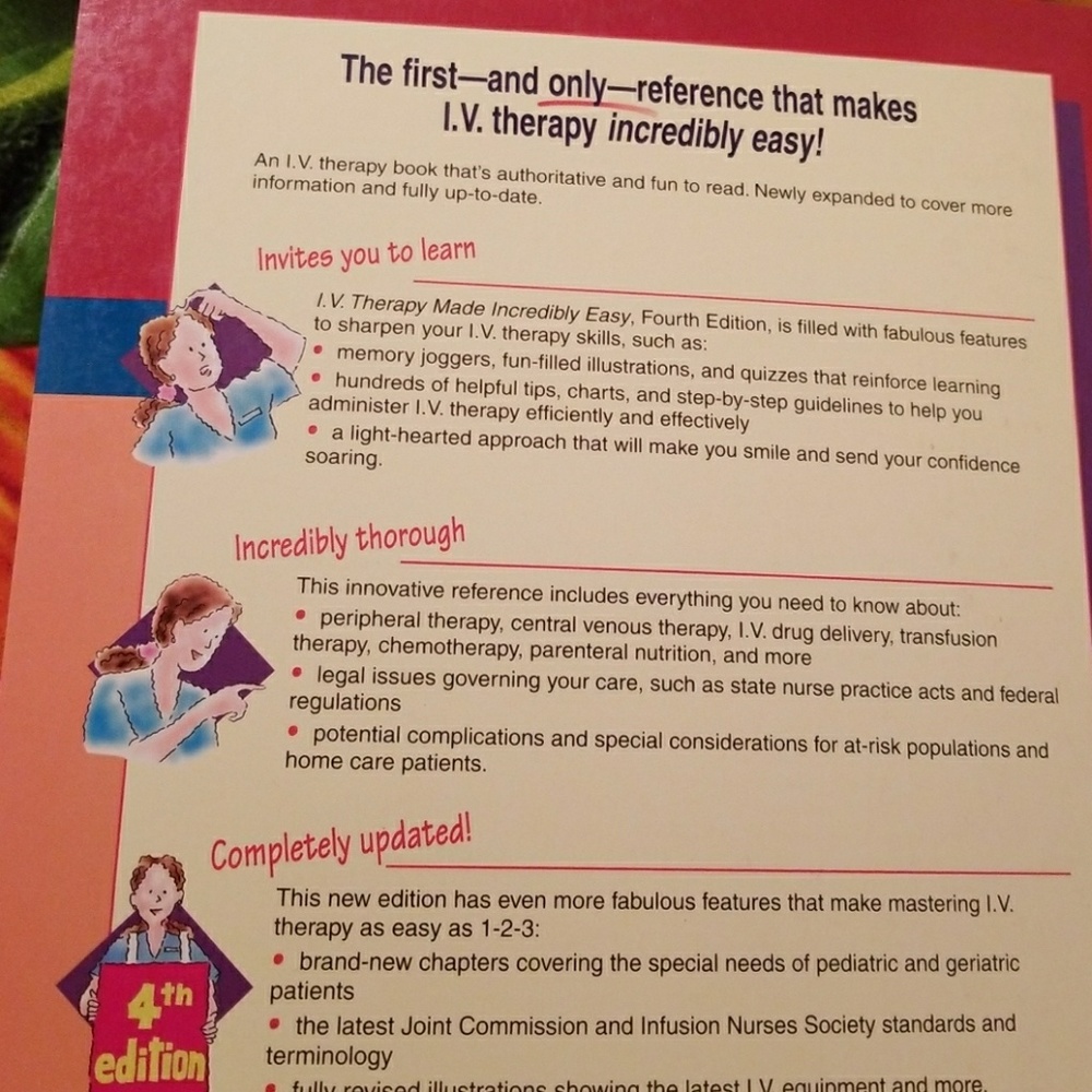 Nurse book iv therapy