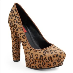 Saks Fifth Avenue Leopard Pumps