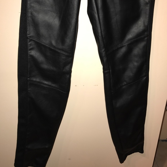 H&M Faux Leather Pants - Picture 3 of 6