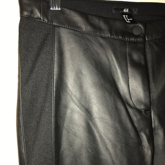 H&M Faux Leather Pants - Picture 5 of 6