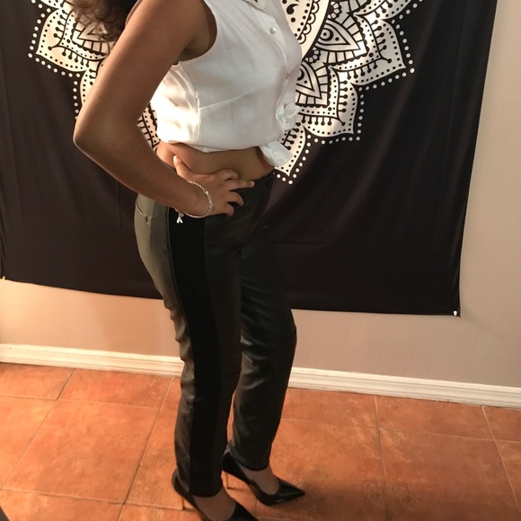 H&M Faux Leather Pants - Picture 6 of 6