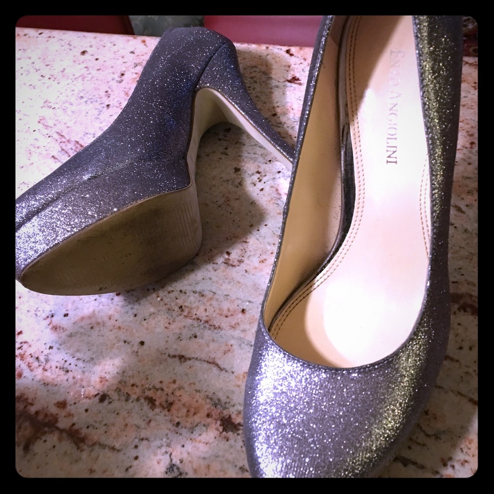 Enzo Silver metallic Shoes