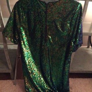 Sequin mini dress