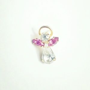 Lillian pink Rhinestone Pin