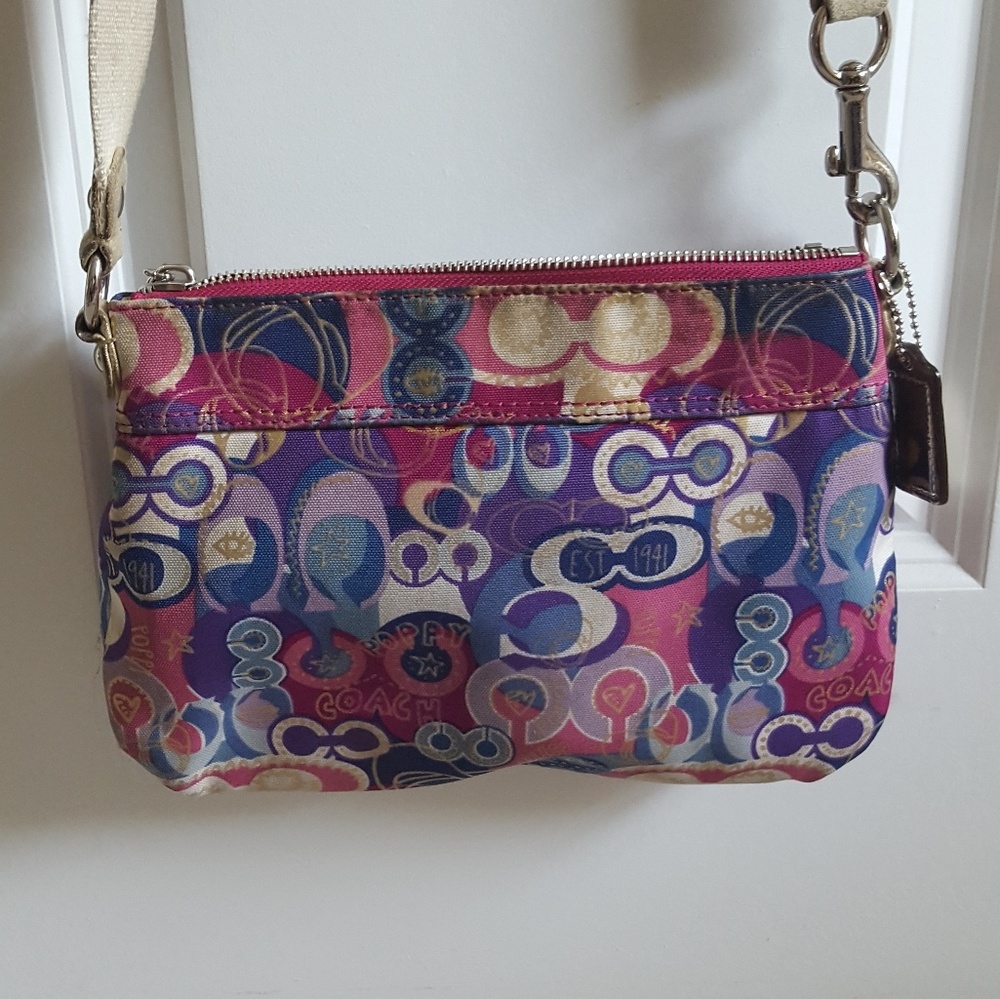 Coach scribble C cross body