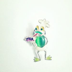 Kawaii Frog Pin
