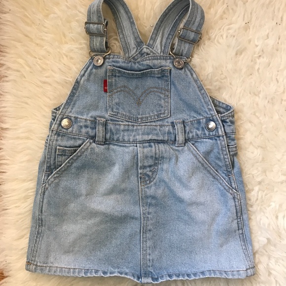 Levis overall skirt clearance