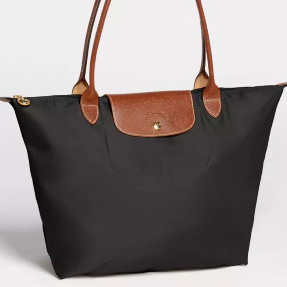 Black Longchamp Tote bag.