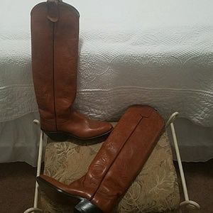 Tall cowboy boots