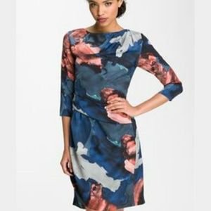 Vince Camuto gorgeous watercolor dress