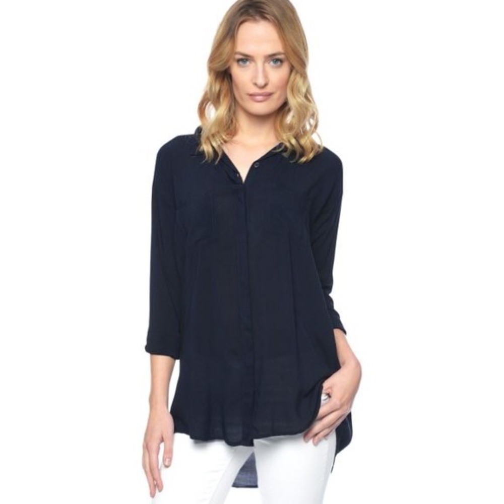 NEW Splendid button-up blouse