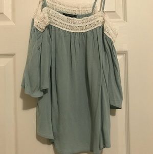Cold shoulder top