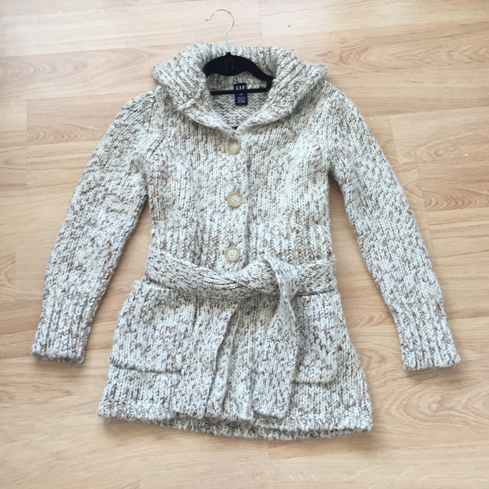 🍁 Gap button up wrap sweater