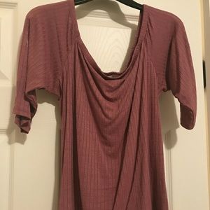 Cold shoulder top