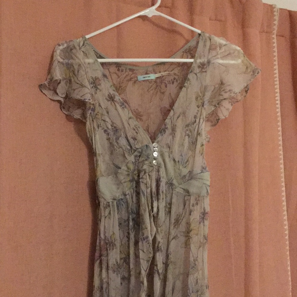 Urban Outfitters High-Low Cover Up Dress