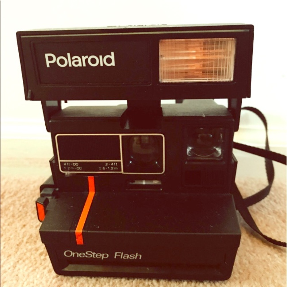 Polaroid One Step Flash Instant Camera