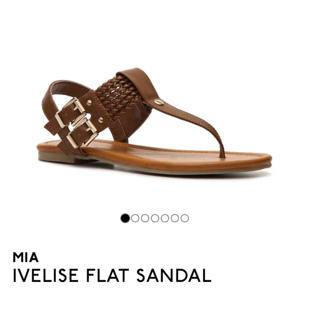 MIA sandals size 8.5. Worn once.