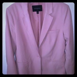Mauve Banana Republic Blazer