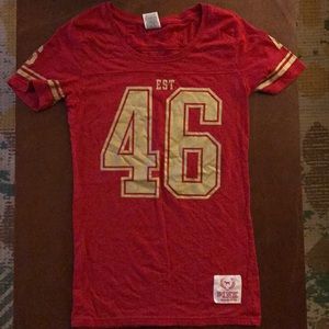 San Francisco 49er Victoria's Secret T-shirt