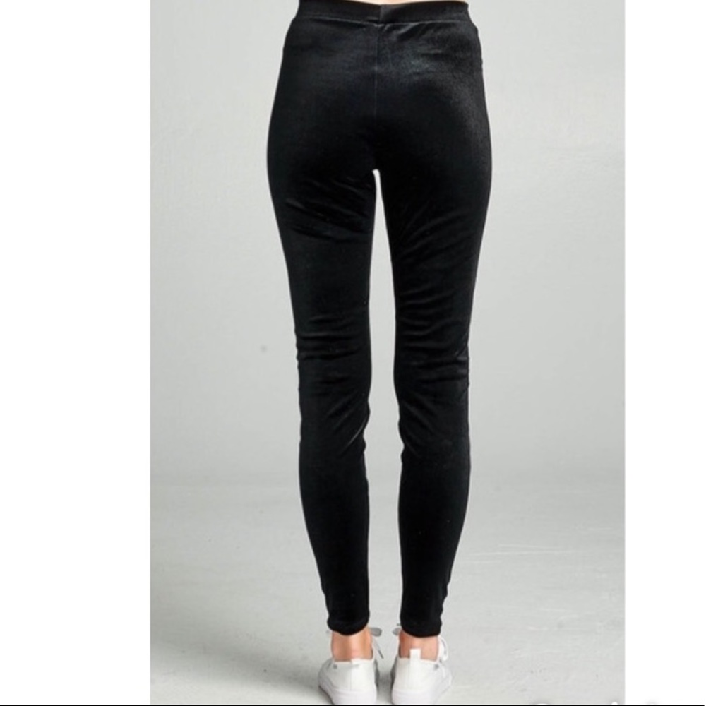 VELVET LEGGINGS - Picture 5 of 5