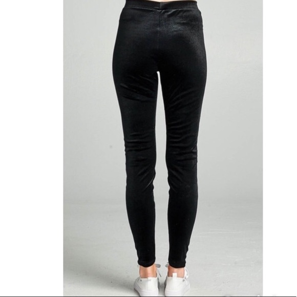 VELVET LEGGINGS - Picture 5 of 5