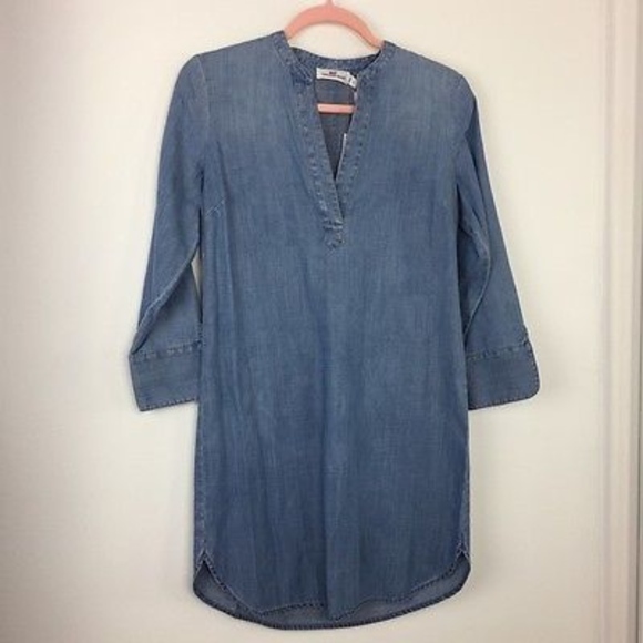 Vineyard Vines Dresses & Skirts - Vineyard Vines Women's Chambray Tunic Shirt Dress