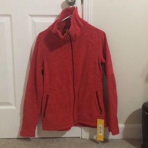 Red Lole fleece jacket