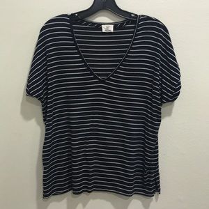 Zara flowy striped top