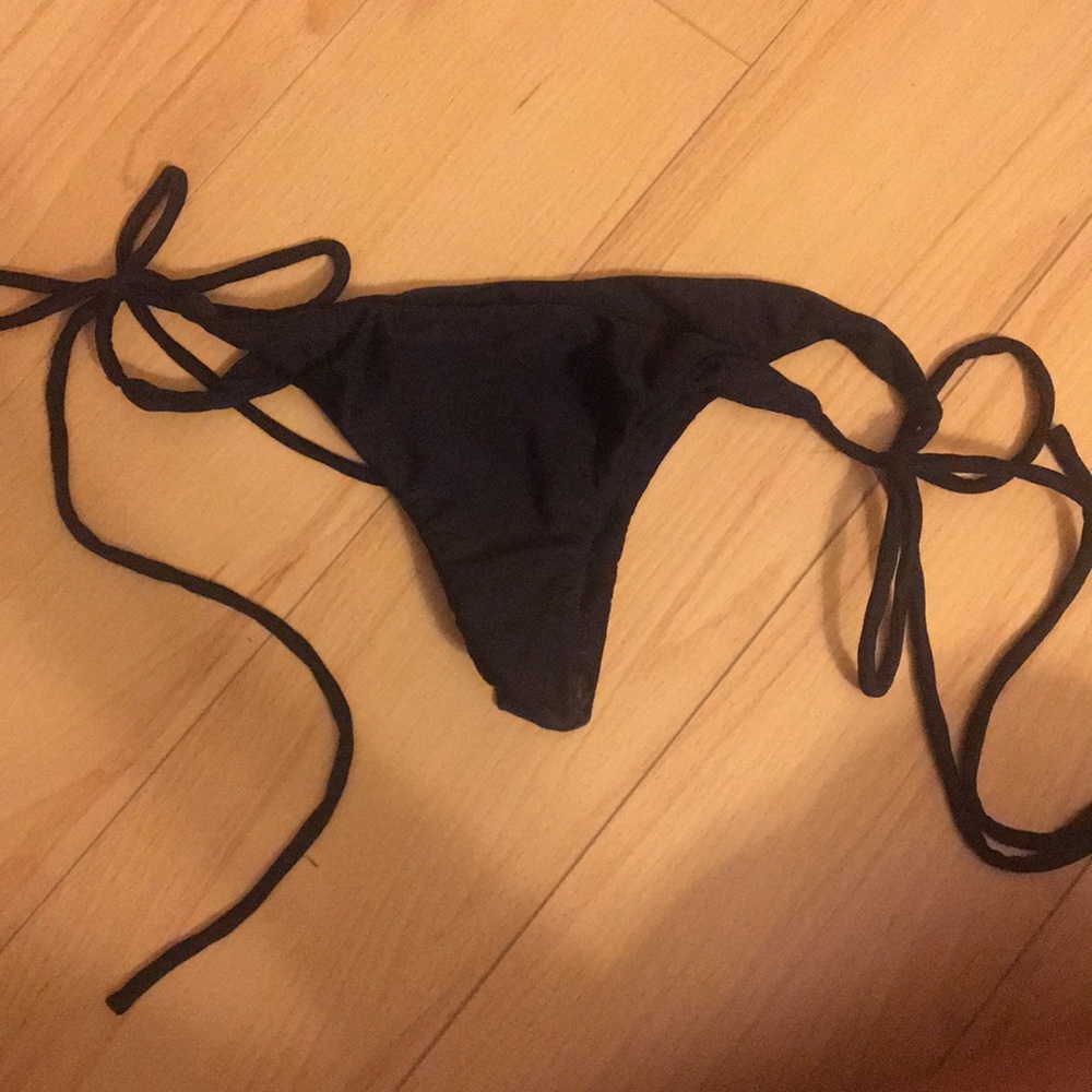 Kaohs tie side black bikini xs