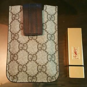 100% authentic Gucci wallet card phone case