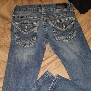 Daytrip Aquarius jeans, 25R flare