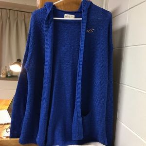 Hollister blue sweater !!