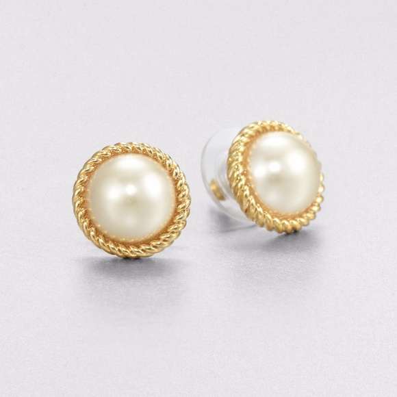 Kate Spade Greek Pearl Stud - Picture 2 of 6
