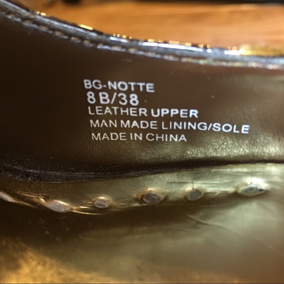 BGBGirls Heels Size 8 Rust Black Gray Leather - Picture 6 of 8