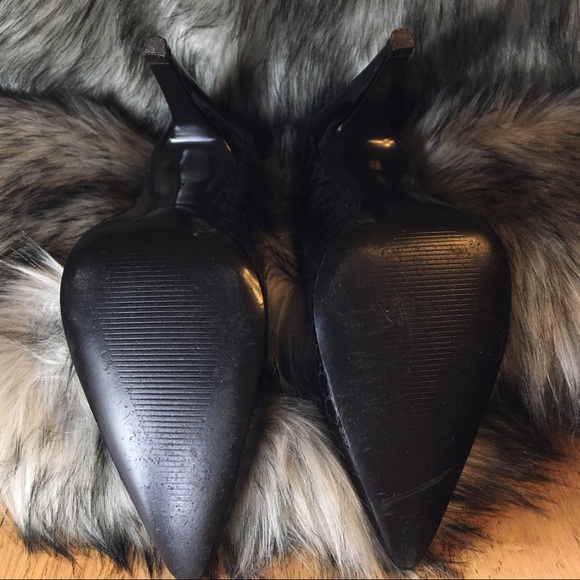 BGBGirls Heels Size 8 Rust Black Gray Leather - Picture 8 of 8