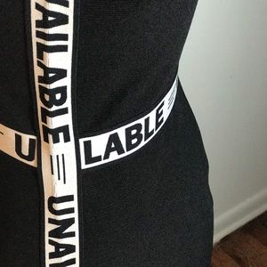 H&M "Unavailable" Bodycon Dress