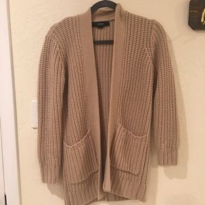 Cream cardigan