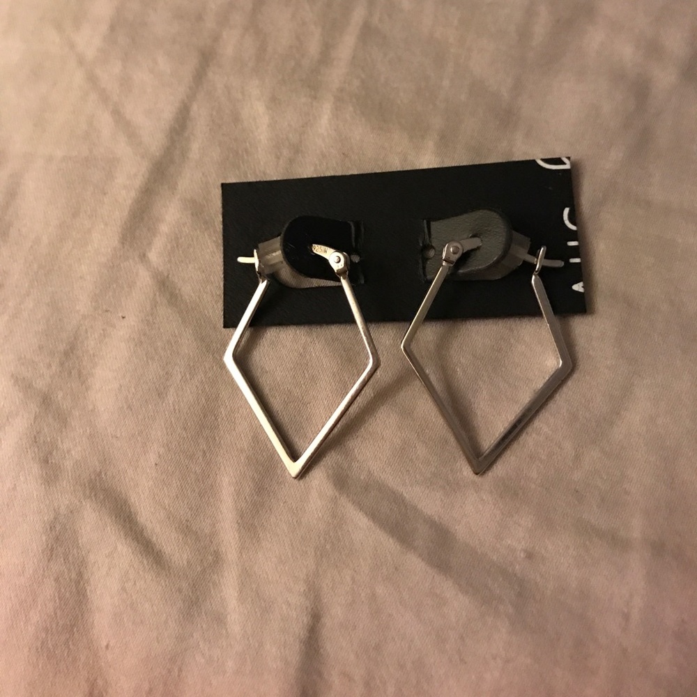Silver earrings (925)