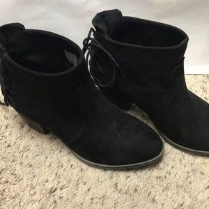 Black Booties Size 8.5
