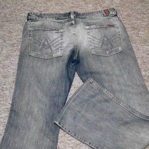 7 For All Mankind "A" pocket Jeans