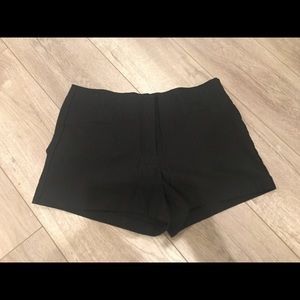Simple black shorts