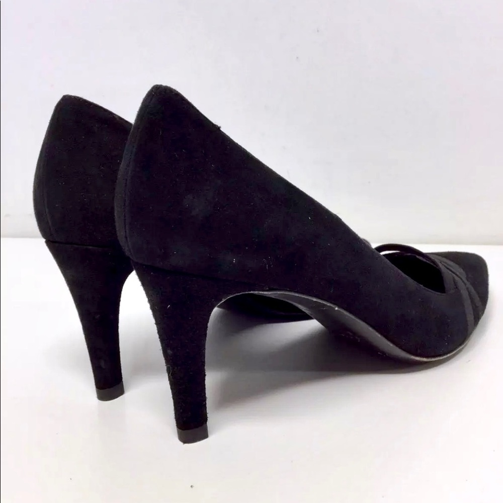 Stuart Weitzman Suede Pointy Toe Pumps 7.5N