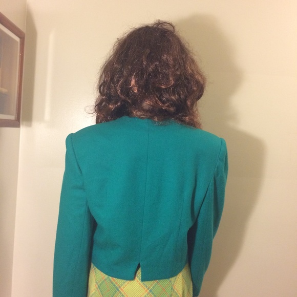 ⤵️Price Jacket Cropped 💯 Wool - Picture 2 of 5