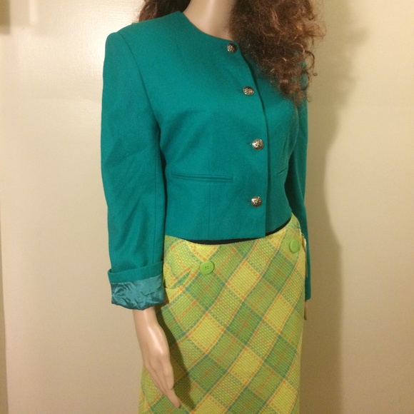 ⤵️Price Jacket Cropped 💯 Wool - Picture 4 of 5