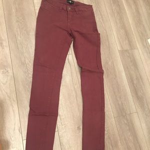 Maroon pants