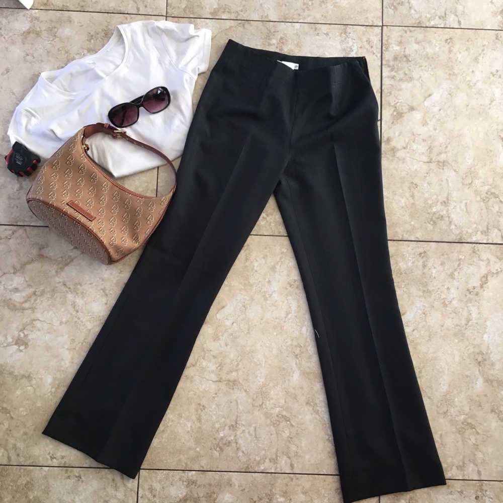 black boyfriend style work pant / size s