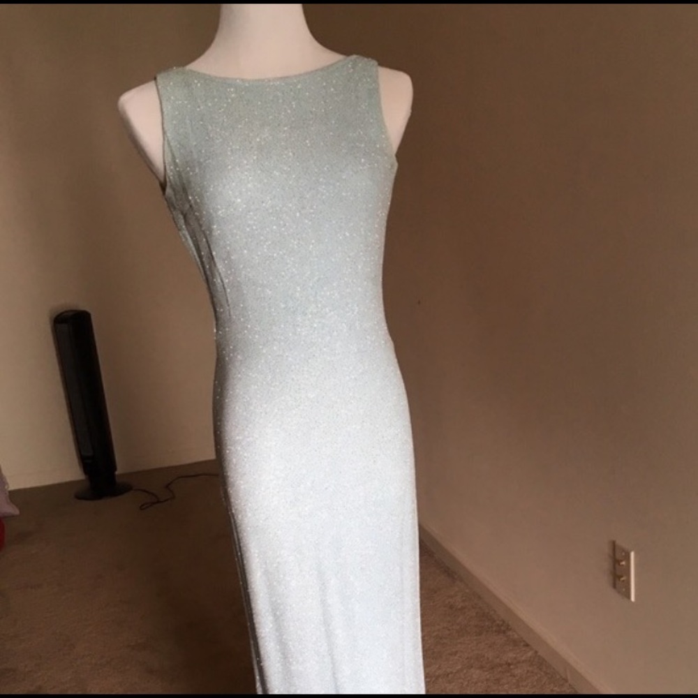 Form fitted full length gown