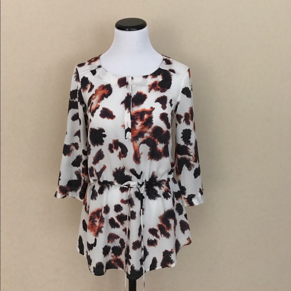 Armani Exchange Tops - Armani Exchange Cinched Waist Blouse
