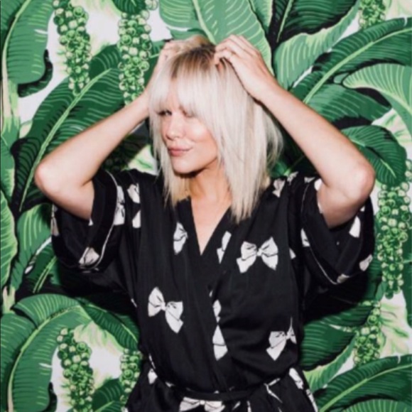 ♠️KateSpade Robe Ribbon Bow Print RARE NWT SM🌴 - Picture 7 of 7