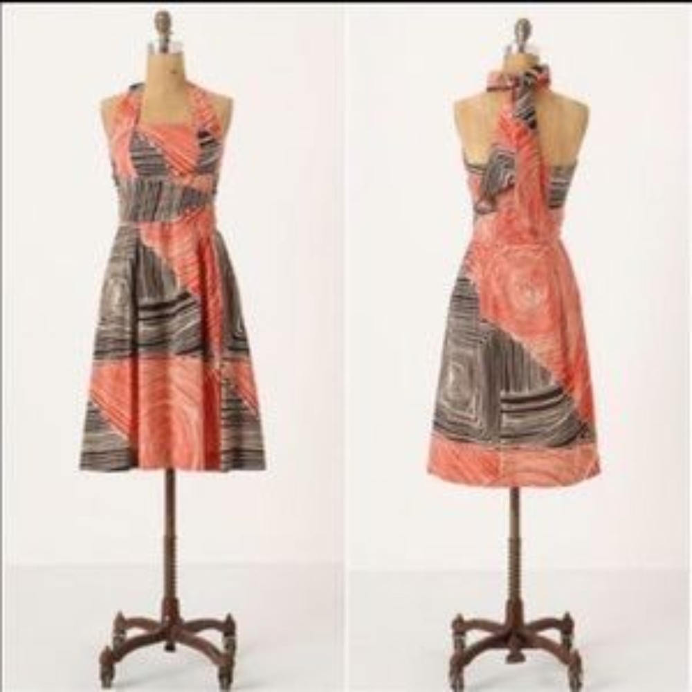 Anthropologie We Love Vera Study of Shapes Dress